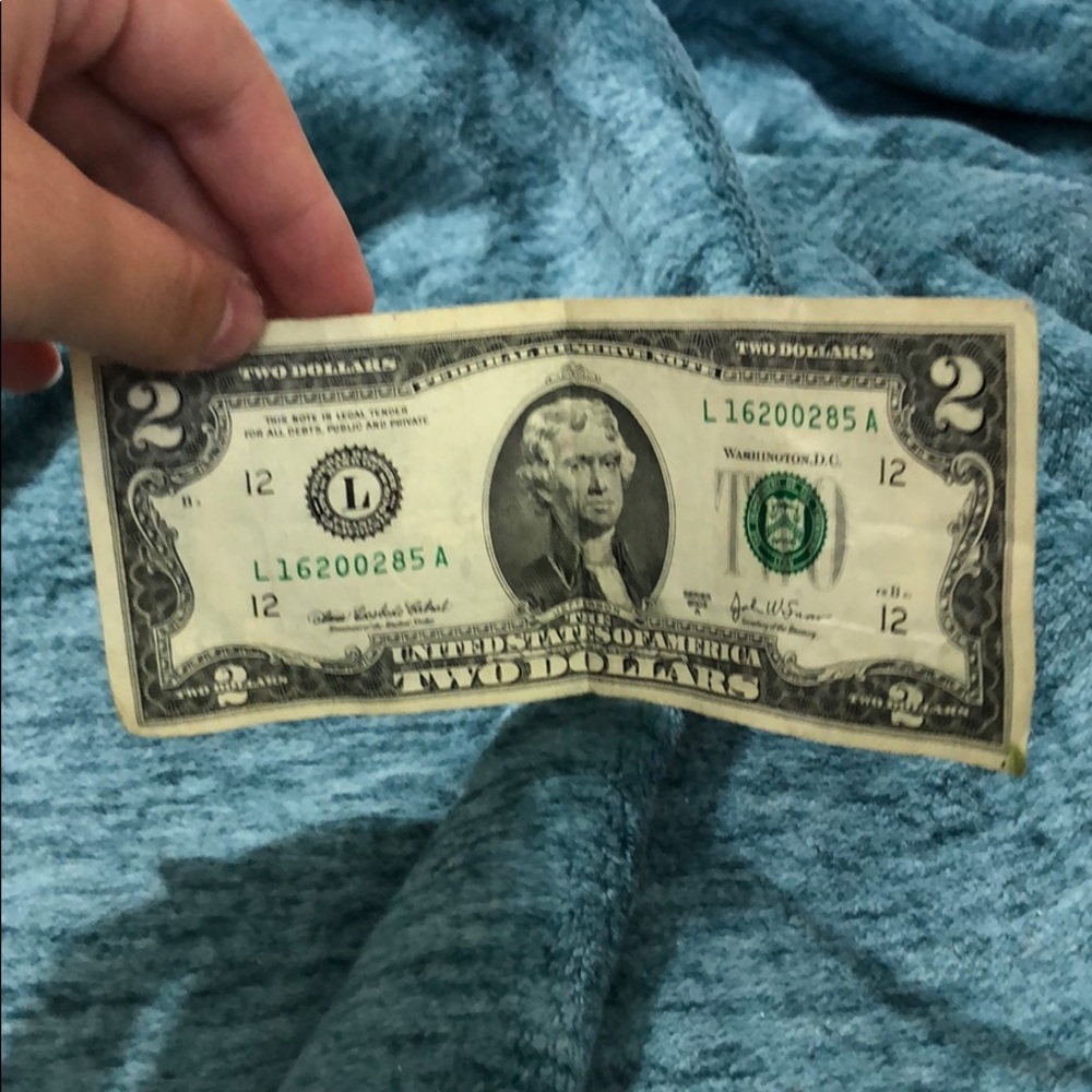 2 dollar bill